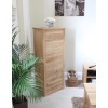 Mobel Oak 6 Drawer Tall Boy 