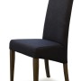 Italia Stone Fabric Oak Dining Chair