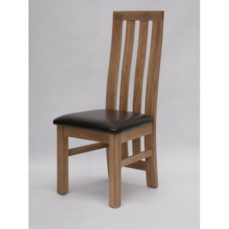 Paris Oak Leather Dining Chair Paris Oak Leather Dining Chair