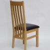 Perugia Oak Leather Dining Chair