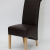 Richmond Coco Leather Oak Dining Chair