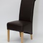 Richmond Coco Leather Oak Dining Chair