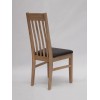 Sophia Oak Leather Dining Chair