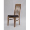 Sophia Oak Leather Dining Chair