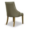 Windsor Comfort Fabric Oak Chair