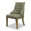 Windsor Comfort Fabric Oak Chair