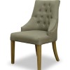 Windsor Comfort Fabric Oak Chair