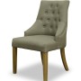 Windsor Comfort Fabric Oak Chair