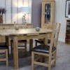 Opus Modern Oak Small Extending Drawleaf Table 