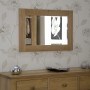 Opus Modern Oak Small 900 x 600 Mirror