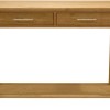 Opus Modern Oak Console Table