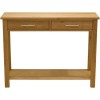 Opus Modern Oak Console Table Opus Modern Oak Console Table