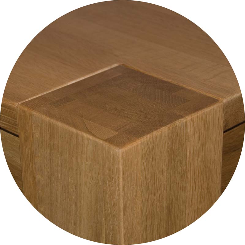 Trend Lifestyle Oak Large Dining Table