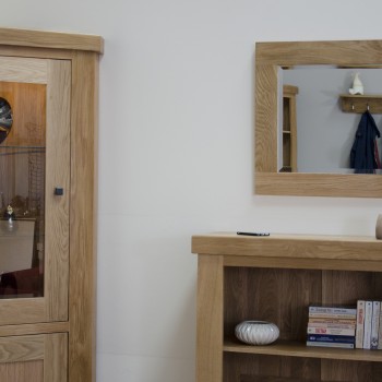 Opus Modern Oak Square 600 X 600 Mirror