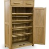 Opus Modern Oak Shoe Cupboard
