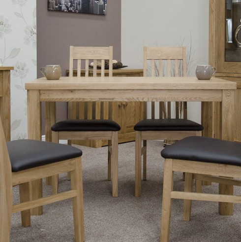 Opus Modern Oak Elegance Medium Dining Table