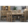 Opus Modern Oak Large Corner Leg Dining Table Opus Modern Oak Large Corner Leg Dining Table