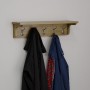 Opus Oak Coat Rack