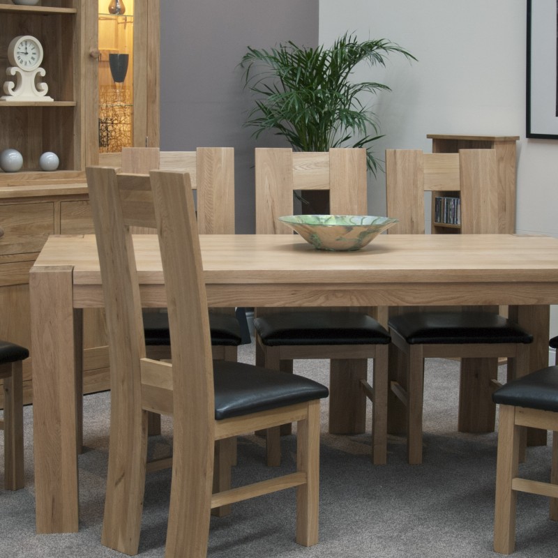Trend Lifestyle Oak Large Dining Table
