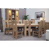 Trend Lifestyle Oak Large Dining Table
