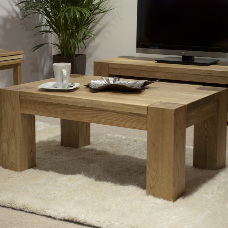 Trend Lifestyle Oak Small 3 X 2 Coffee Table
