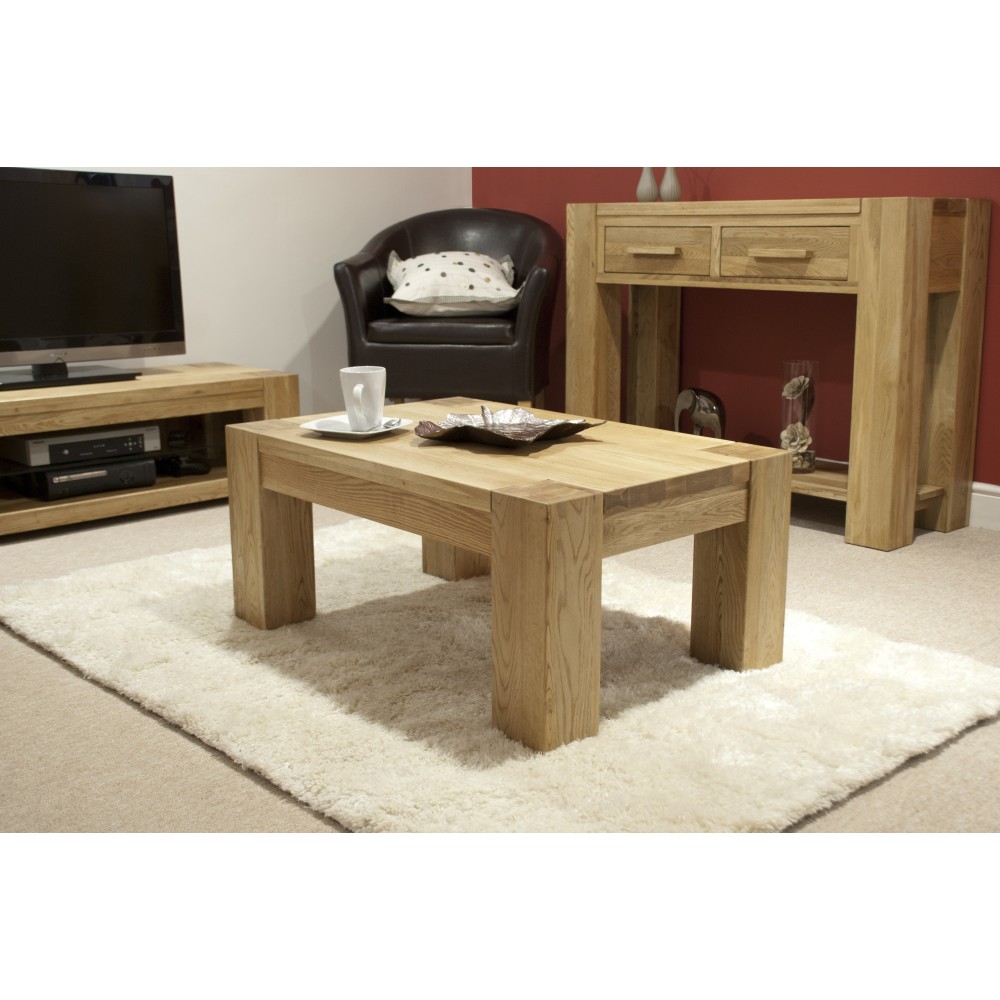Trend Lifestyle Oak Small 3 X 2 Coffee Table