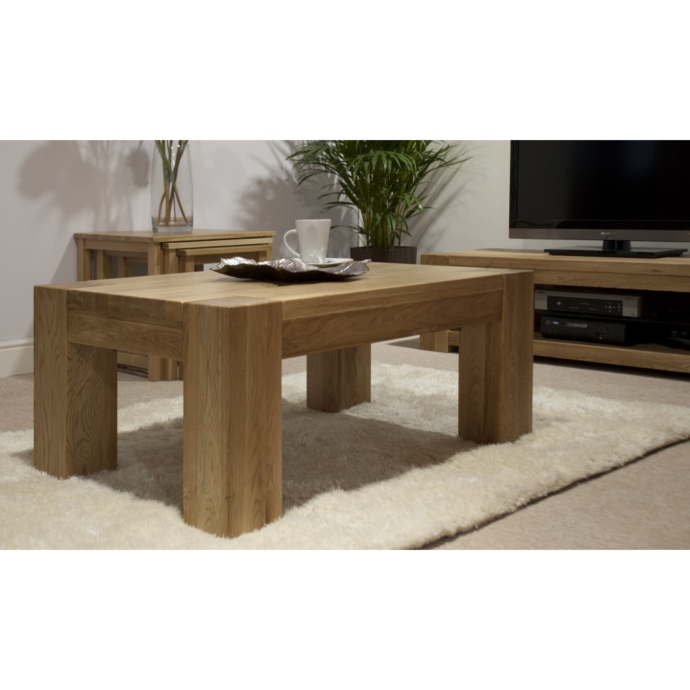 Trend Lifestyle Oak Large 4 X 2 Coffee Table