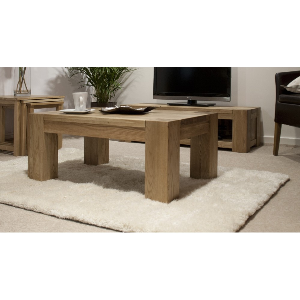 Trend Lifestyle Oak Large 4 X 2 Coffee Table