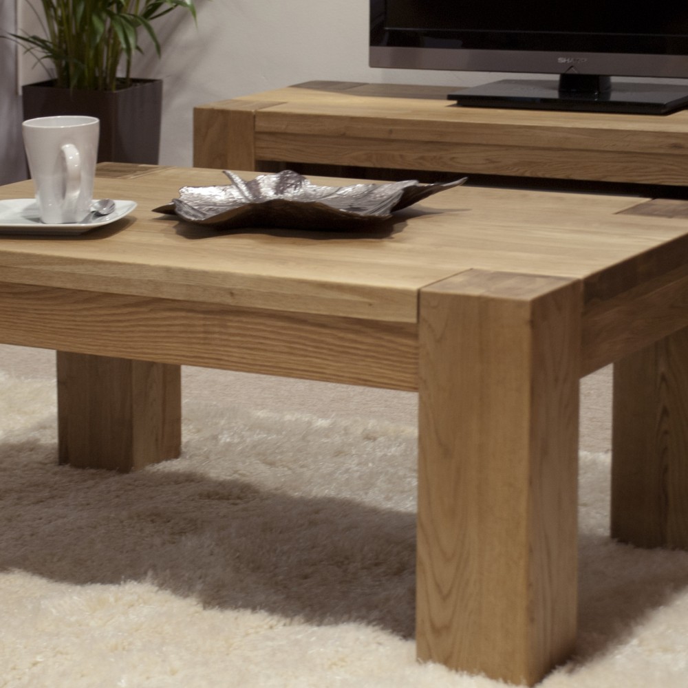 Trend Lifestyle Oak Large 4 X 2 Coffee Table
