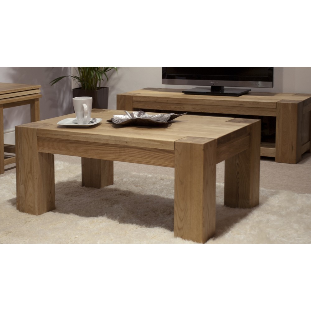 Trend Lifestyle Oak Large 4 X 2 Coffee Table