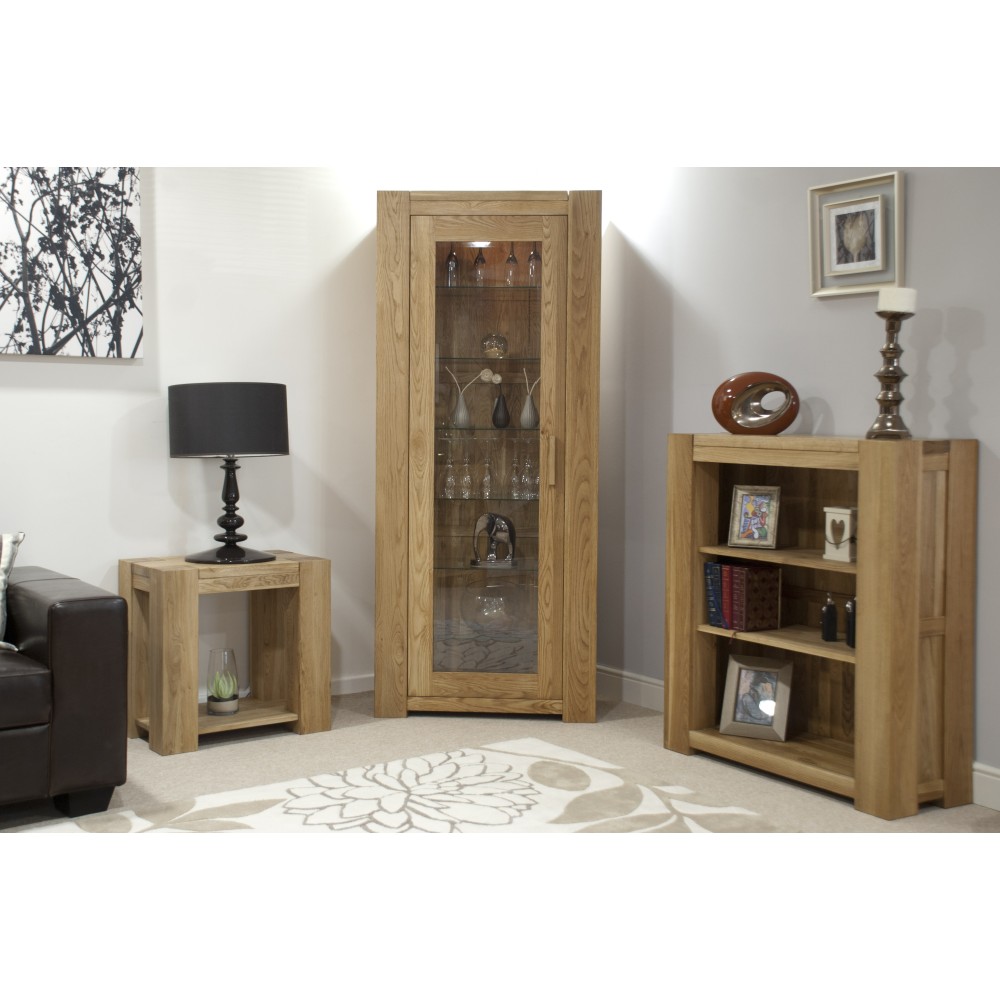 Trend Lifestyle Oak 1 Door Bookcase