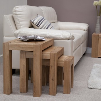 Trend Lifestyle Oak Nest of Tables