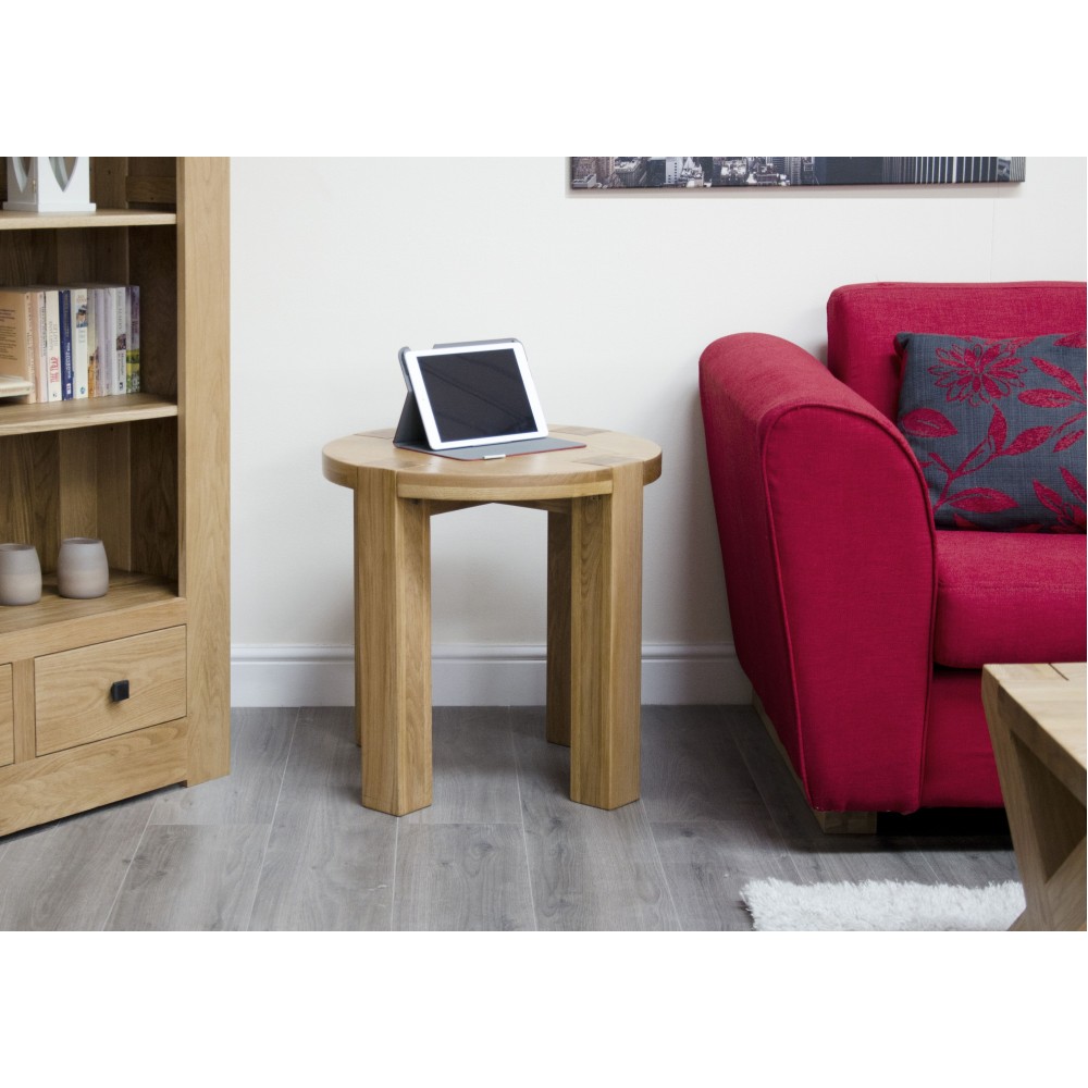 Trend Lifestyle Oak Round Lamp Table Trend Lifestyle Oak Round Lamp Table