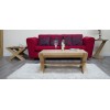 Trend Lifestyle Oak X-Leg 3 X 2 Coffee Table