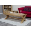 Trend Lifestyle Oak X-Leg 4 X 2 Coffee Table Trend Lifestyle Oak X-Leg 4 X 2 Coffee Table