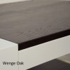 Z Painted Nest of Tables with Wenge Oak Top