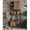 Ooki Reclaimed Large Open Bookcase