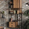 Ooki Reclaimed Large Open Bookcase