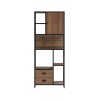 Ooki Reclaimed Large Open Bookcase