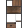Ooki Reclaimed Large Open Bookcase