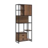 Ooki Reclaimed Large Open Bookcase