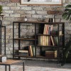 Ooki Reclaimed Low Open Bookcase