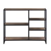 Ooki Reclaimed Low Open Bookcase