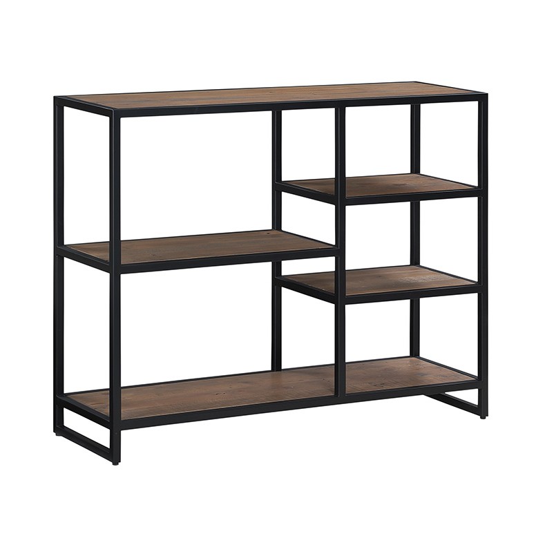 Ooki Reclaimed Low Open Bookcase