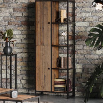 Ooki Reclaimed Tall Multi Bookcase