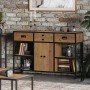 Ooki Reclaimed Large Storage Console Table