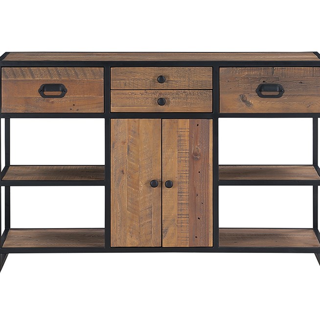 Ooki Reclaimed Large Storage Console Table