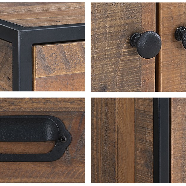 Ooki Reclaimed Modular Low Cupboard