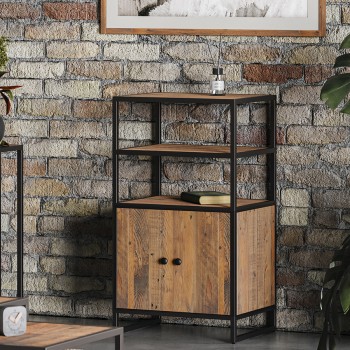 Ooki Reclaimed Modular Cupboard with Shelves