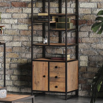 Ooki Reclaimed Modular Tall Storage Bookcase
